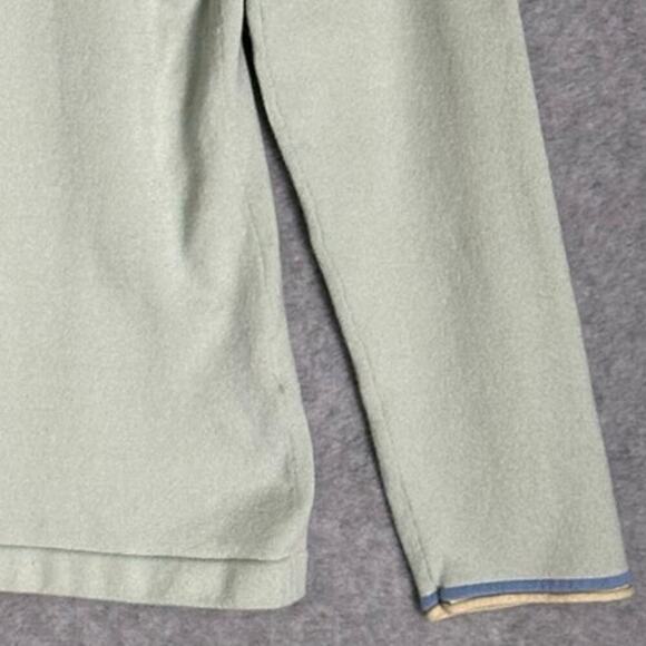 J McLaughlin Sz M Pullover Long Sleeve Sweater‎ Contrasting Trim Neckline Wrists - Picture 9 of 13